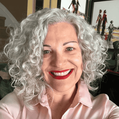 Natural Looking Wavy Curly Hair Topper for Women, Regain Confident In Seconds